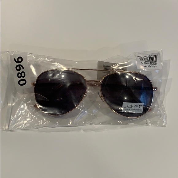 NWT Joe\'s Jeans Rose Gold Aviators with Crystals main image 3